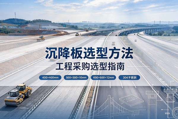 固原沉降板选择方法