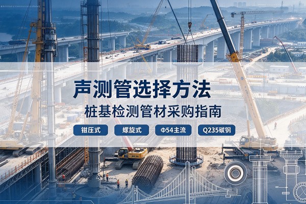 固原声测管选型标准
