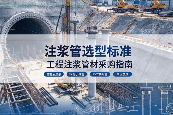固原注浆管选型标准